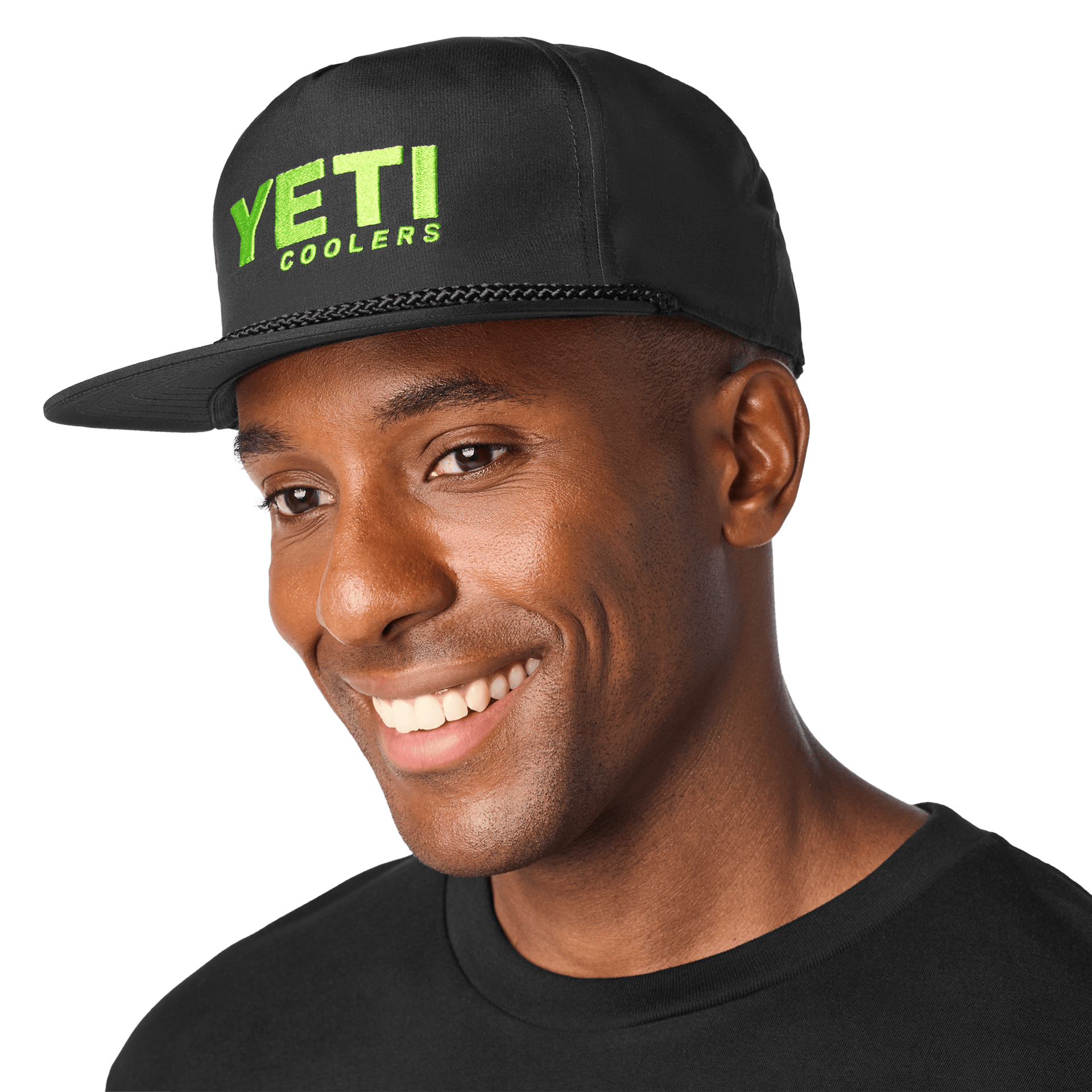 YETI Coolers Flat Brim Rope Hat