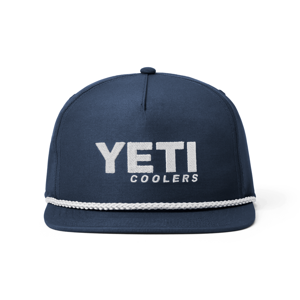 YETI Coolers Mid Pro Flat Brim Rope Hat