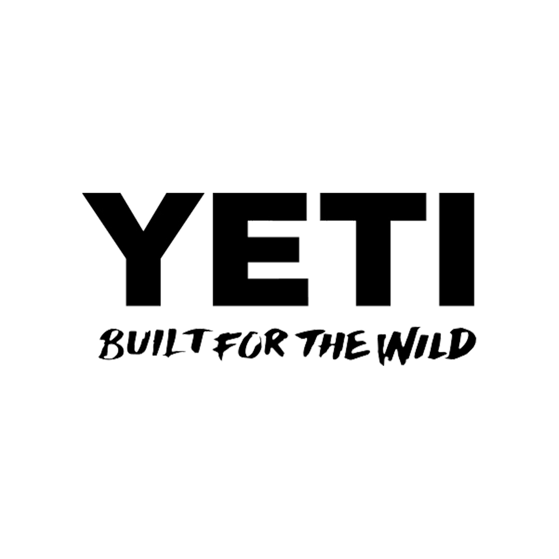 Yeti® BFTW Window Decal Blue