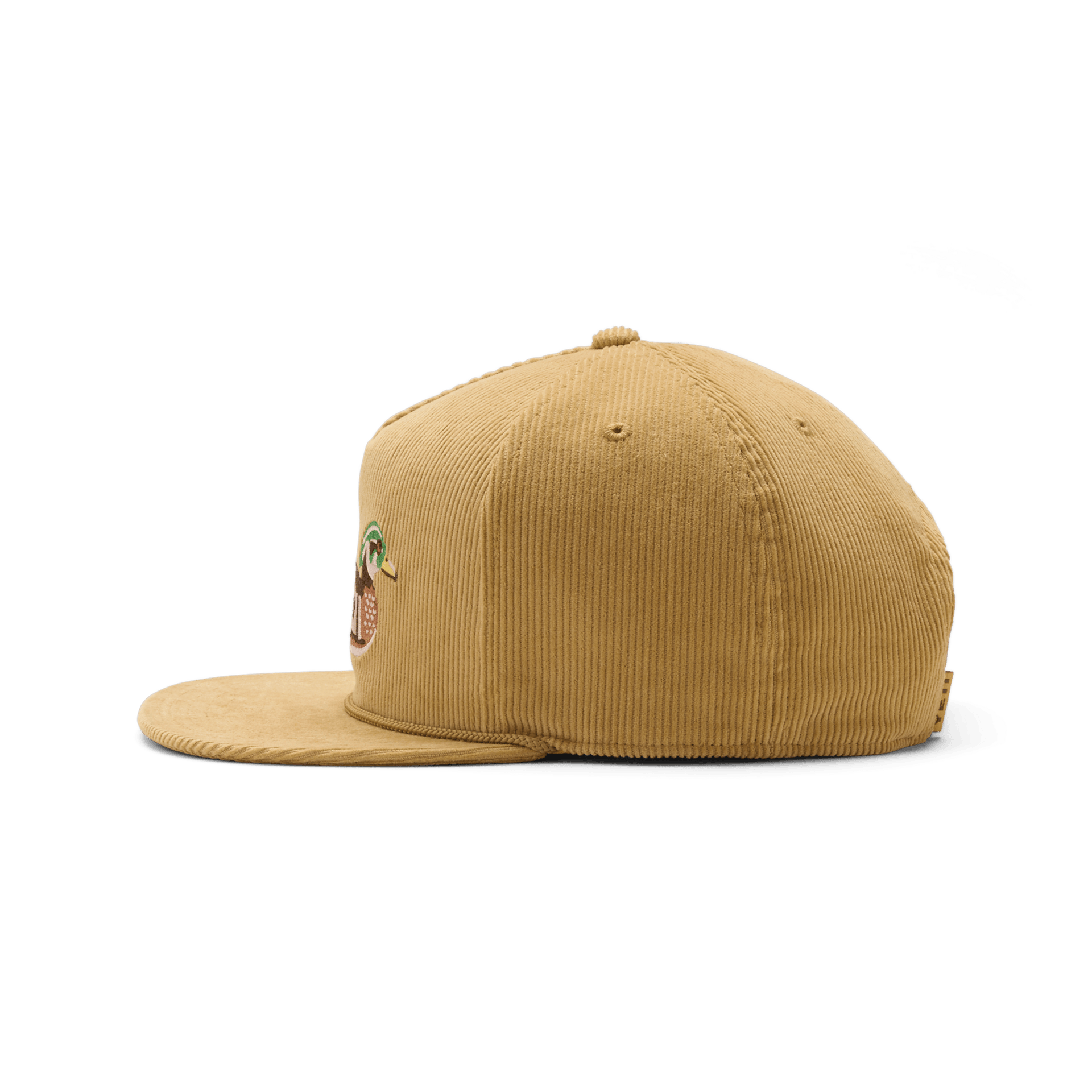YETI® Duck Corduroy Flat Brim Rope Hat